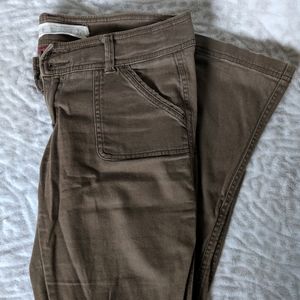 Hollister flare/boot cut cotton pants